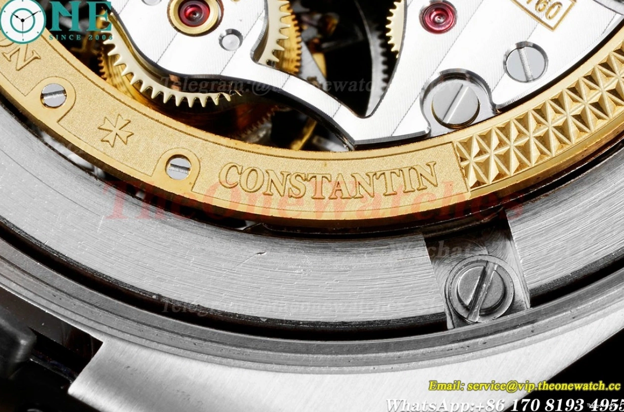 RU 6000V Overseas BBR ref Stk Tourbillon SS Blue 0110